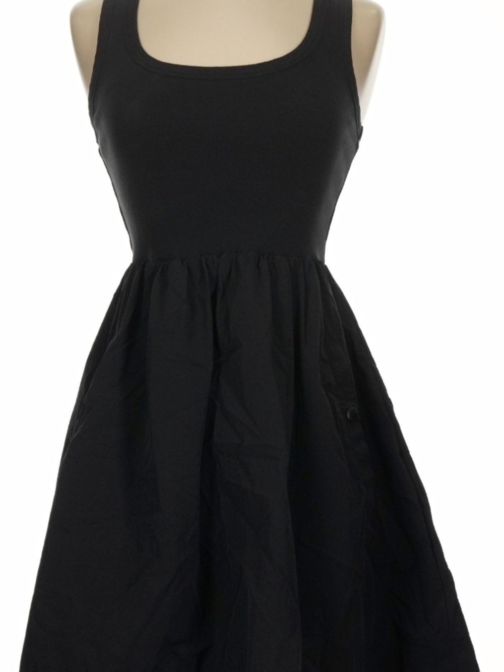 Steve Madden Black Sleeveless Fit & Flare Mini Dress